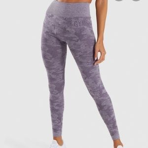 GYMSHARK | camo seamless leggings